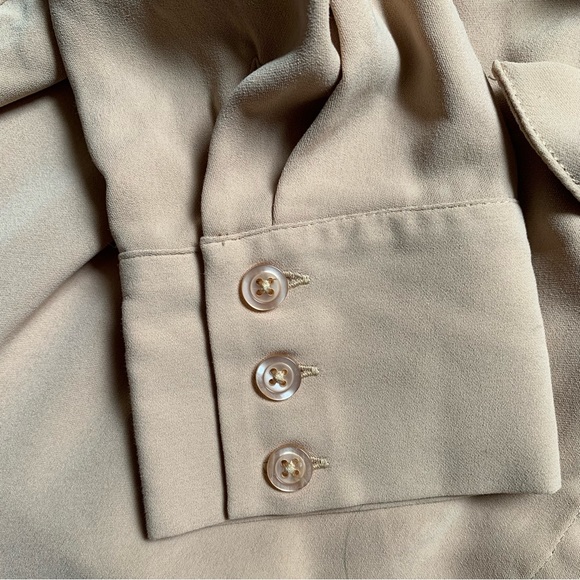 forever 21 trenchcoat dress L - Picture 2 of 5